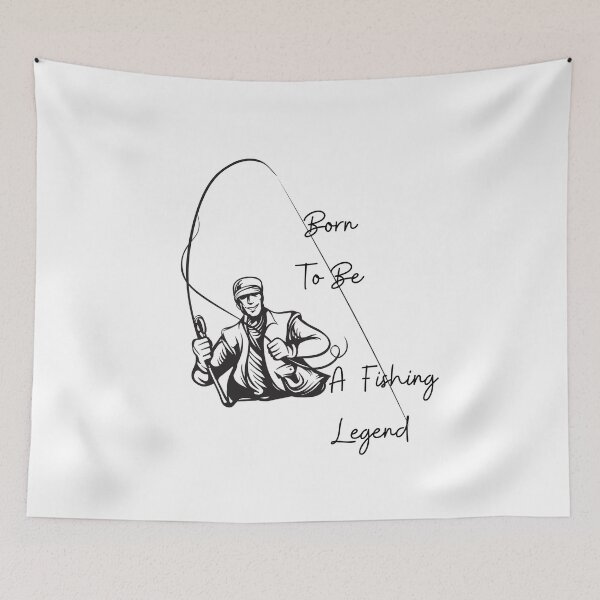 Item preview, Born To Be A Fishing Legend designed and sold by Chanchane Store.
