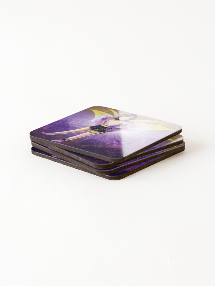 Thumbnail 4 of 5, Coasters (Set of 4), Nonbinary Pride designed and sold by -Solarly-.