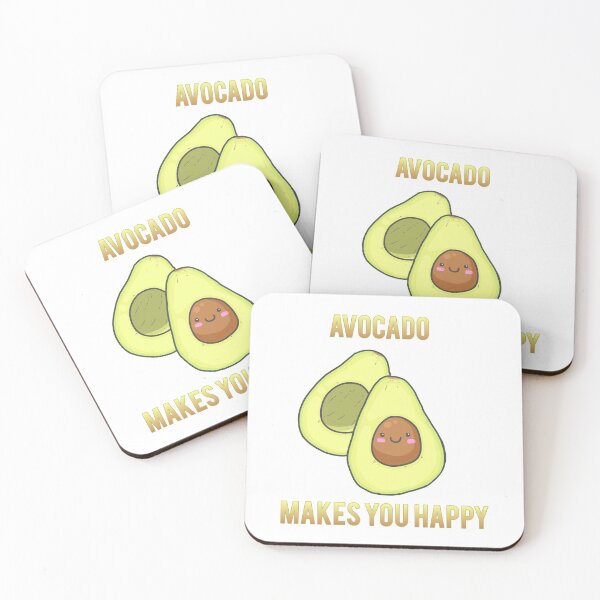Item preview, avocado makes you happy t-shirt designed and sold by yh-11jr.