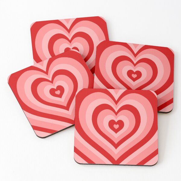Item preview, pink monochrome heart designed and sold by y2krevival.