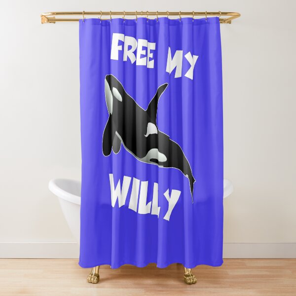 Free Willy Shower Curtains for Sale