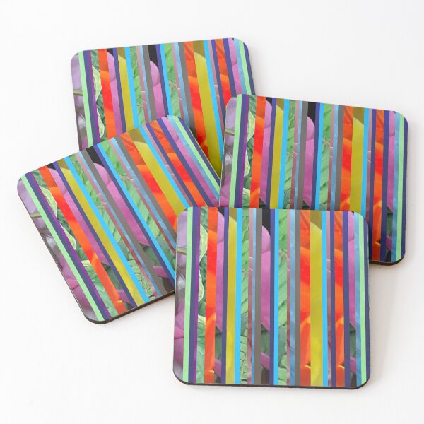 Item preview, Strips Pattern -multi colors print designed and sold by MulesParty.
