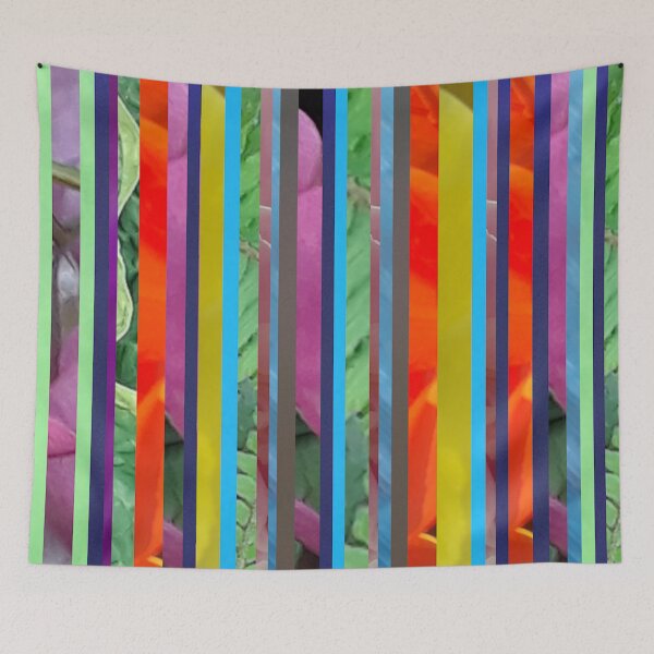 Item preview, Strips Pattern -multi colors print designed and sold by MulesParty.