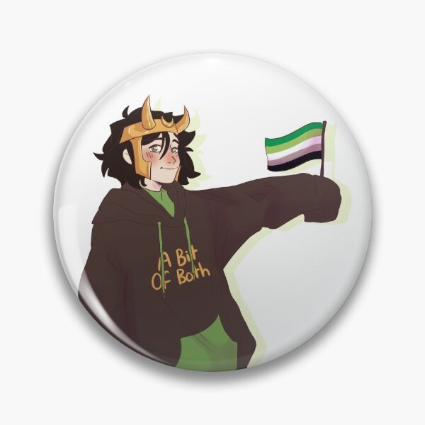 Item preview, Aromantic Pride Loki designed and sold by Flurrrmp.