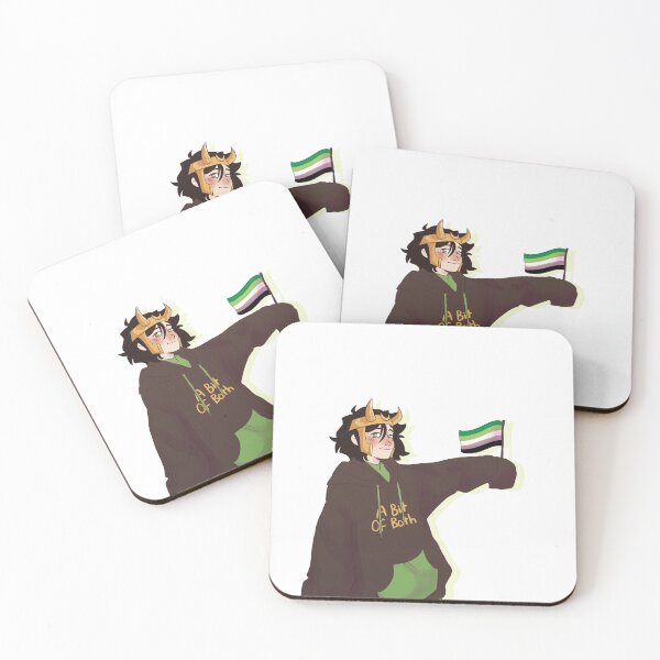 Item preview, Aromantic Pride Loki designed and sold by Flurrrmp.