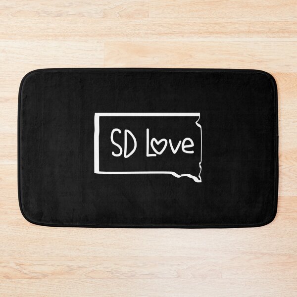 Item preview, South Dakota print - SD Love Sweatshirt designed and sold by zubakbrita.
