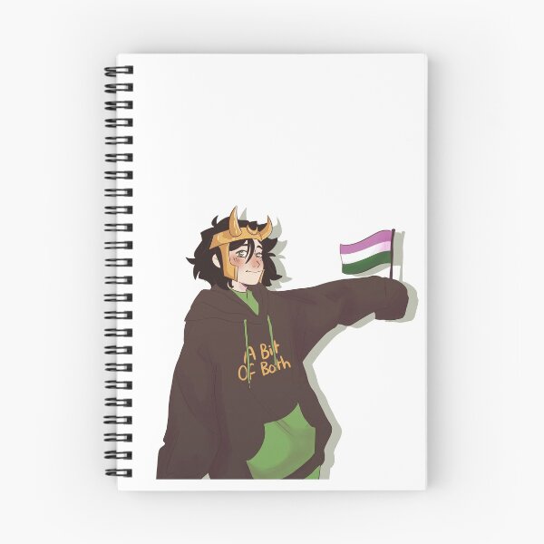Item preview, Gender Queer Pride Loki designed and sold by Flurrrmp.