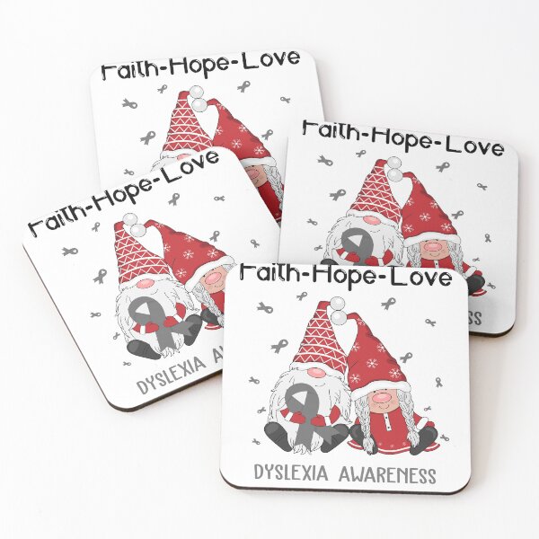 Item preview, Faith Hope Love Dyslexia Awareness designed and sold by Sabfit.