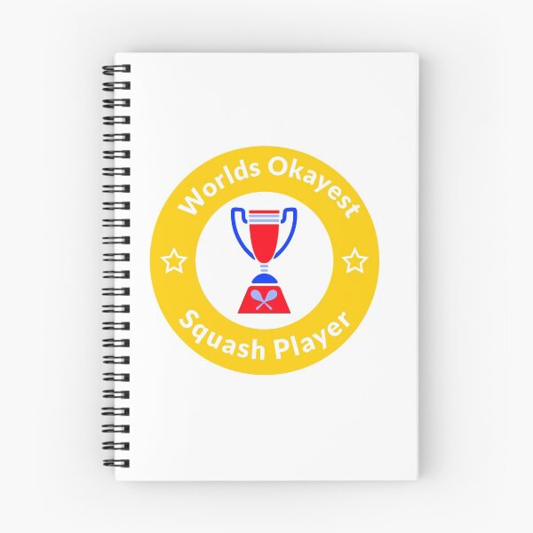 Item preview, World's Okayest Squash Player designed and sold by Peggy Lindstrom.