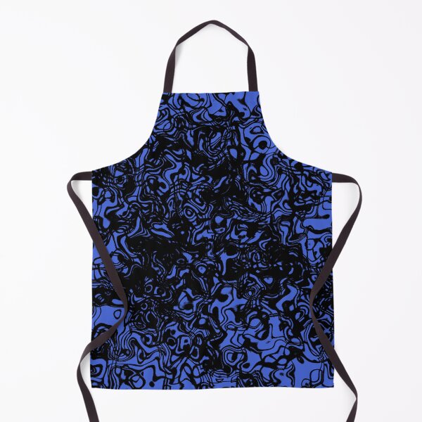 Item preview, Fluid design - black and blue designed and sold by rahilvalani.