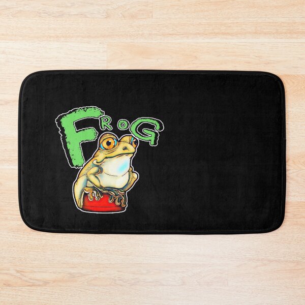 Item preview, Cute frog on a bottle cap designed and sold by iduzarts.
