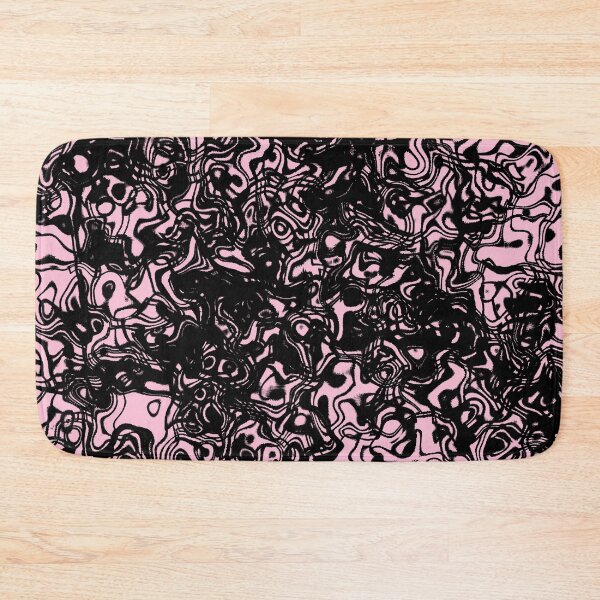 Item preview, Fluid design - black and pink designed and sold by rahilvalani.