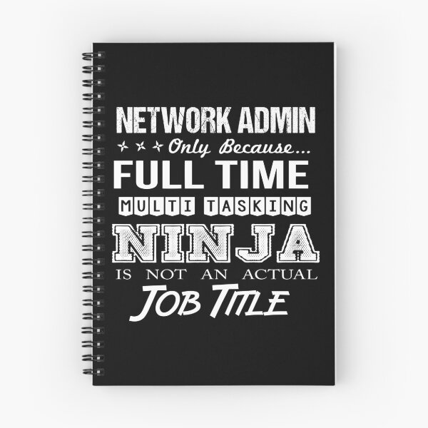 Item preview, Network Admin T Shirt - Multitasking Ninja Job Gift Item Tee designed and sold by ueenanerne.