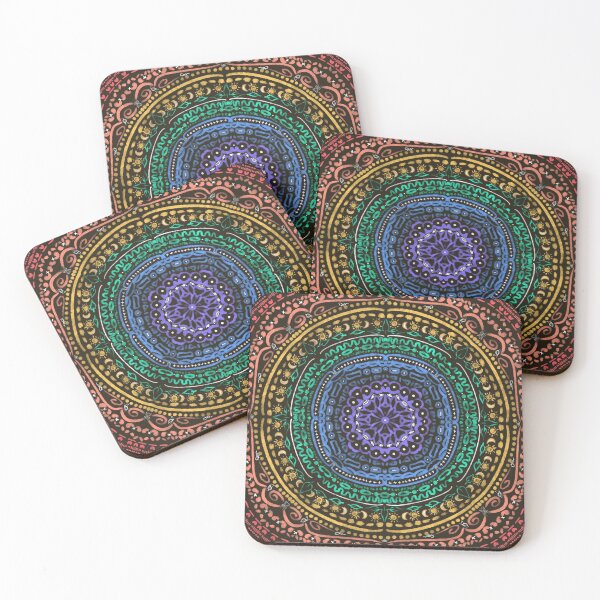 Item preview, Rainbow mandala designed and sold by Foolio Vibes.