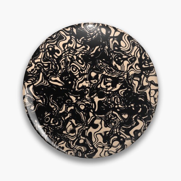 Item preview, Fluid design - black and apricot designed and sold by rahilvalani.