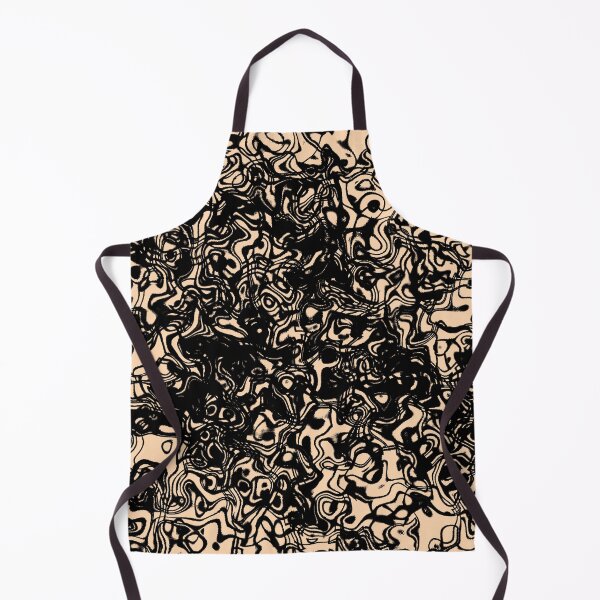 Item preview, Fluid design - black and apricot designed and sold by rahilvalani.