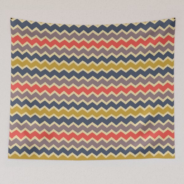 Item preview, Abstract Diagonal Waves in Colorful designed and sold by PatternGallery.