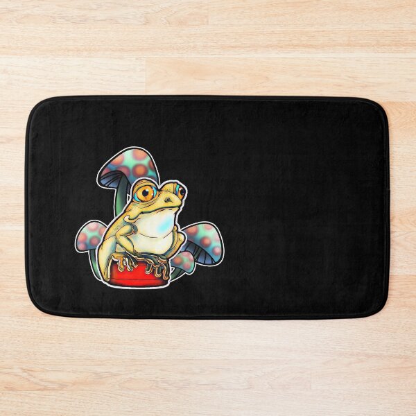 Item preview, Cute frog on a bottle cap designed and sold by iduzarts.