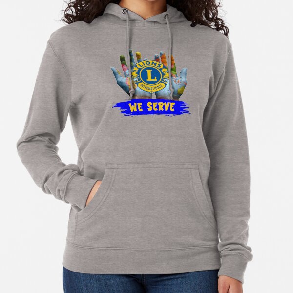lions club international Lightweight Hoodie