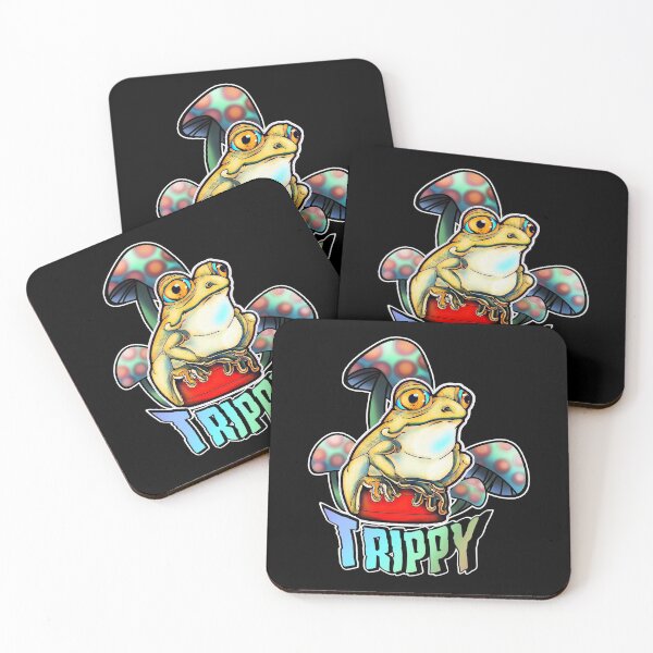 Item preview, Cute frog on a bottle cap designed and sold by iduzarts.