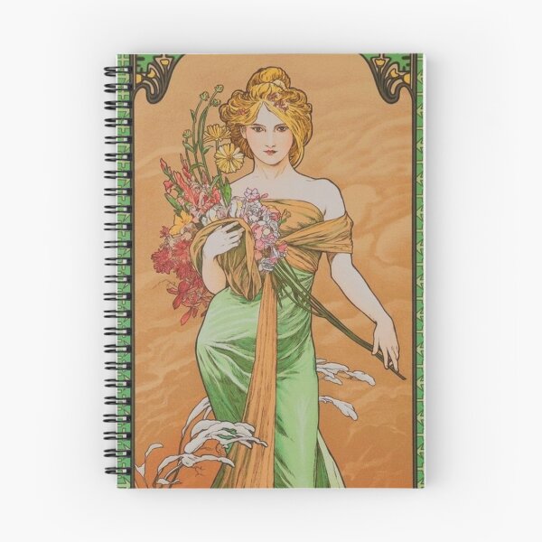 Item preview, The season spring - Alphonse mucha designed and sold by Vivanne-art.