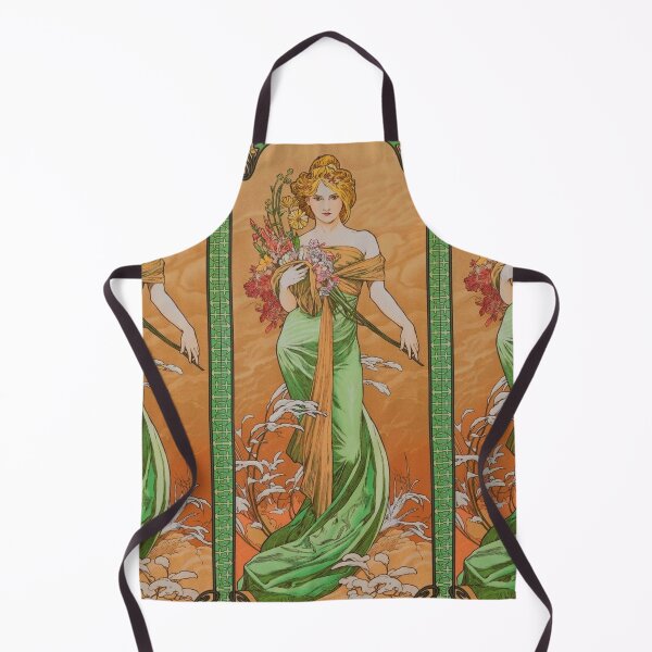 Item preview, The season spring - Alphonse mucha designed and sold by Vivanne-art.
