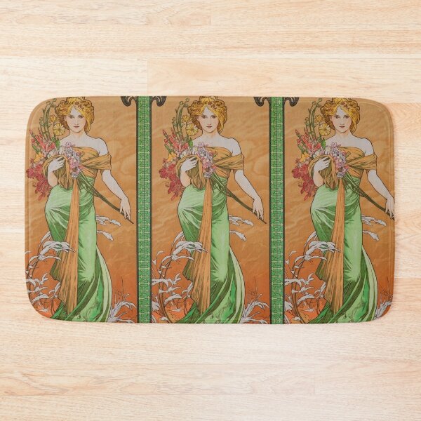 Item preview, The season spring - Alphonse mucha designed and sold by Vivanne-art.