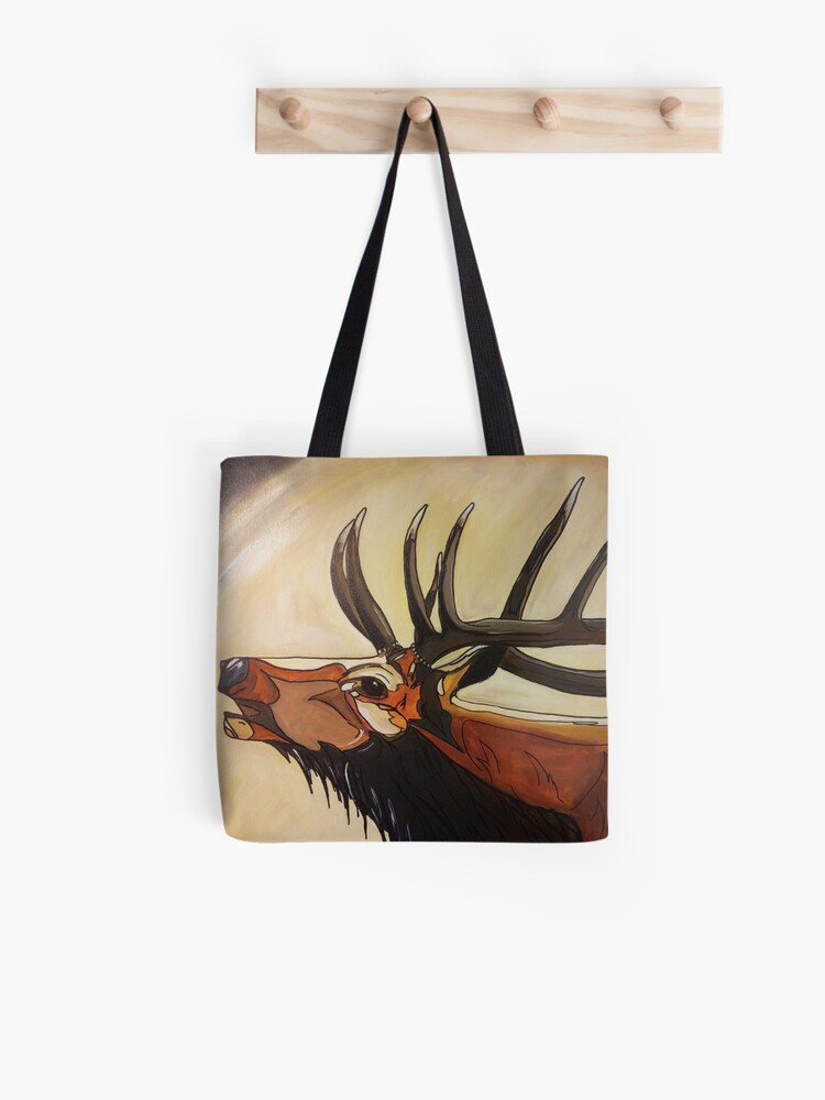 elk tote bag