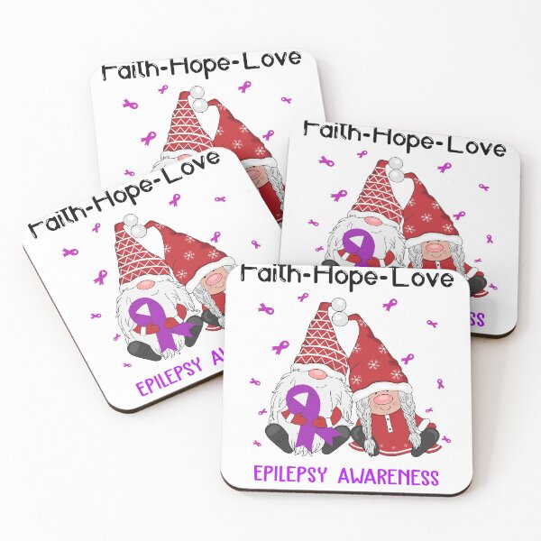 Item preview, Faith Hope Love Epilepsy Awareness designed and sold by Sabfit.