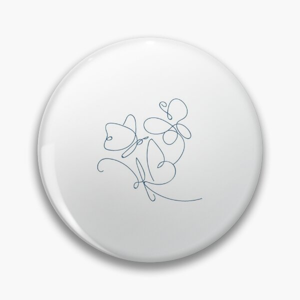Item preview, minimalist simple butterfly designed and sold by wruby.