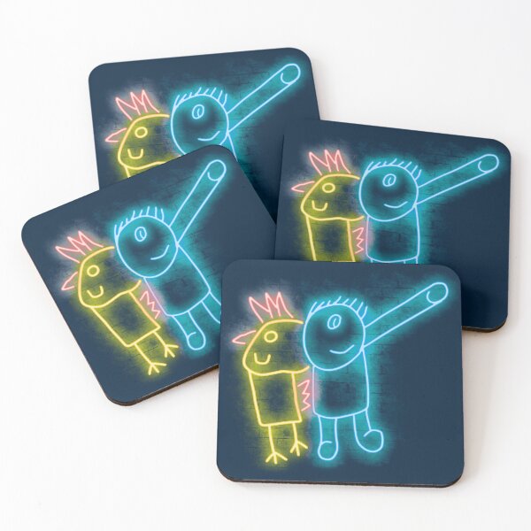 Item preview, Neon gallifante designed and sold by trheewood.