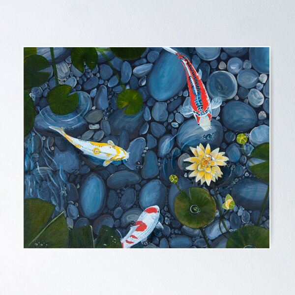 Item preview, Koi Pond designed and sold by Jill Tisbury.