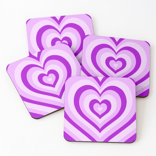 Item preview, purple monochrome heart designed and sold by y2krevival.