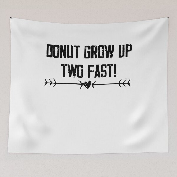 Item preview, Donut Grow Up Two Fast , unicorn donut gift designed and sold by Noussairox.