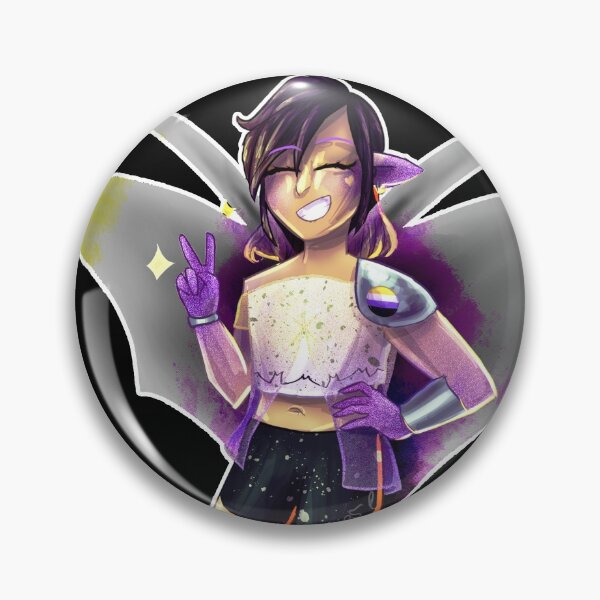 Item preview, Nonbinary  Fairy (black) designed and sold by -Solarly-.
