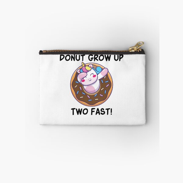 Item preview, Donut Grow Up Two Fast , unicorn donut gift designed and sold by Noussairox.