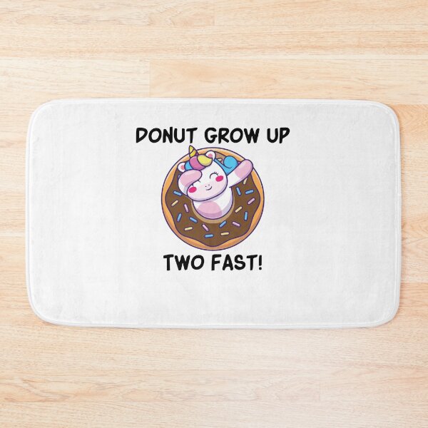 Item preview, Donut Grow Up Two Fast , unicorn donut gift designed and sold by Noussairox.
