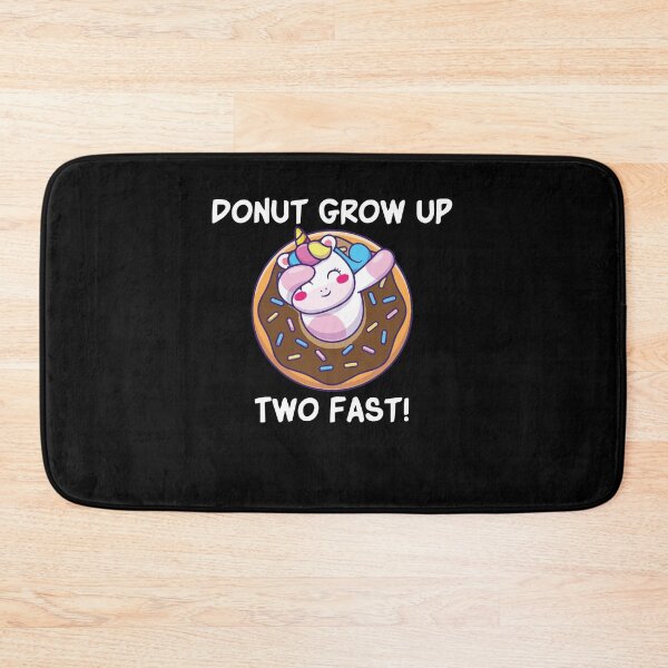 Item preview, Donut Grow Up Two Fast , unicorn donut gift designed and sold by Noussairox.