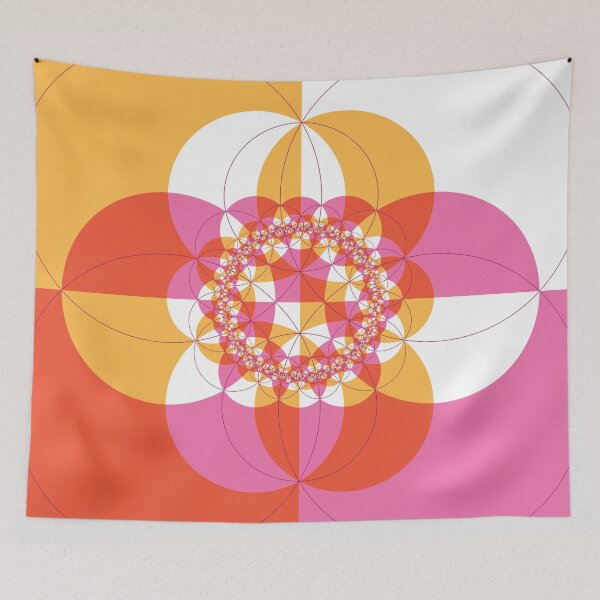 Item preview, hyperbolic plane geometric tiling  designed and sold by egg-pdf.