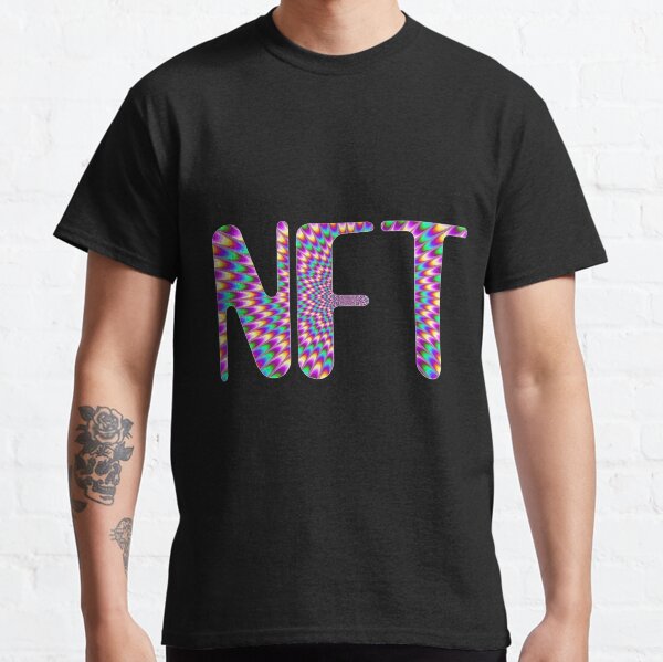 Trippy NFT LUV by Artcestral NFT Artists Classic T-Shirt