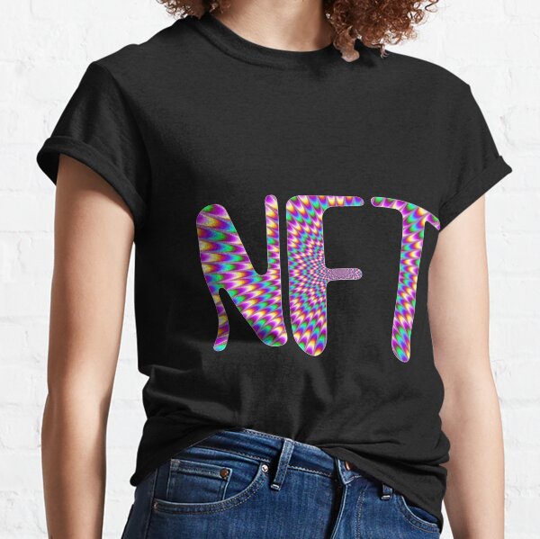 Trippy NFT LUV by Artcestral NFT Artists Classic T-Shirt