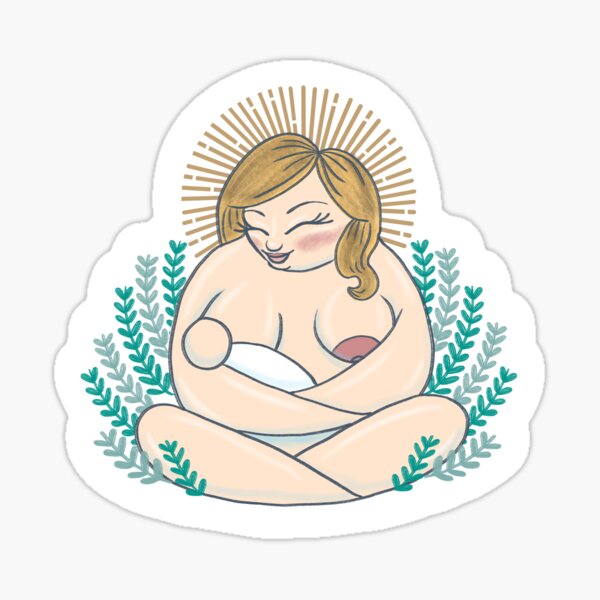 Item preview, Breastfeeding Mother - Blonde designed and sold by LivingstonLine.