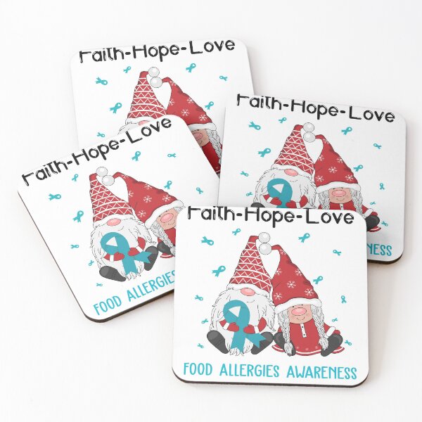 Item preview, Faith Hope Love Food Allergies Awareness designed and sold by Sabfit.