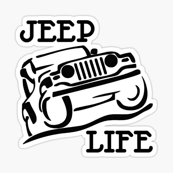 Jeep Life Stickers Redbubble