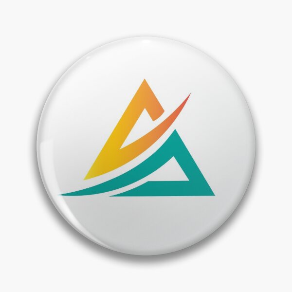 Item preview, Orange And Green Triangle LOGO designed and sold by DinujayaDesigns.