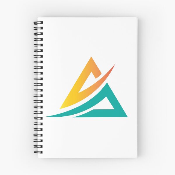 Item preview, Orange And Green Triangle LOGO designed and sold by DinujayaDesigns.