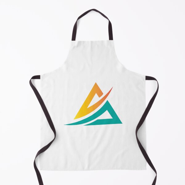 Item preview, Orange And Green Triangle LOGO designed and sold by DinujayaDesigns.