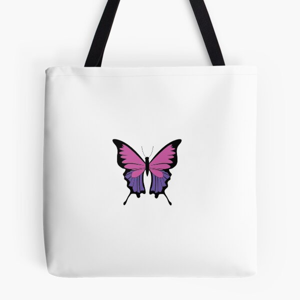 Item preview, Trendy Pink and Purple Butterfly Illustration designed and sold by CJAura by Claire Jane Johnson.