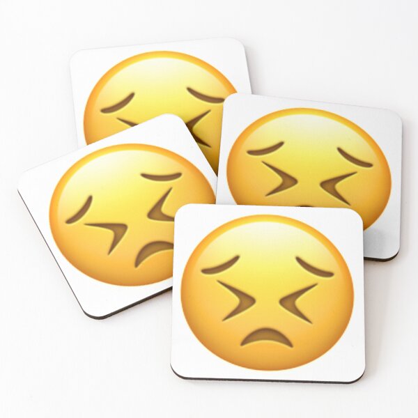 Item preview, Persevering Face Emoji designed and sold by Popular-Gifts.