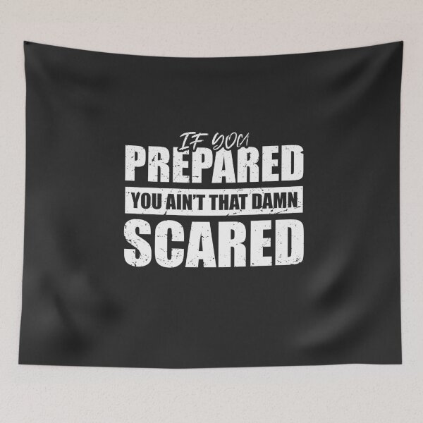 Item preview, If you prepared you ain't that damn scared designed and sold by sunnyhou.